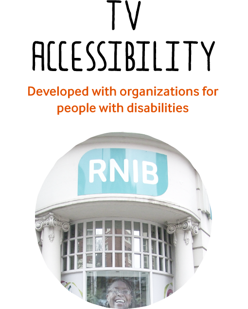 Developed with organizations for people with disabilities