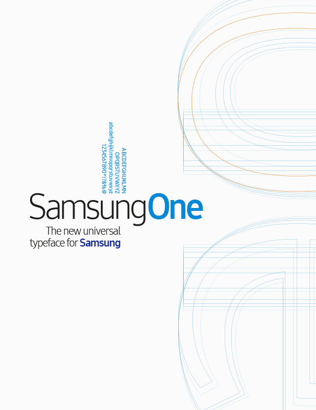 Samsung One - The new universal typeface for Samsung