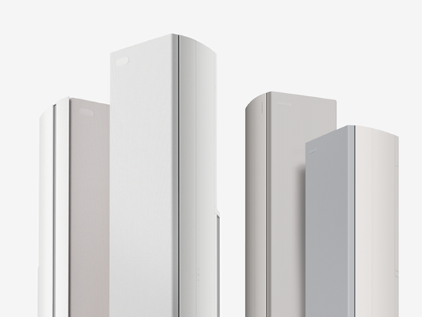 Four AF90H units arranged in various color combinations