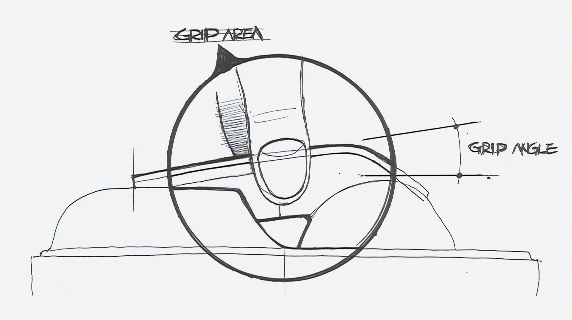 Galaxy Buds4 Cradle sketch image
