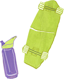 skateboard