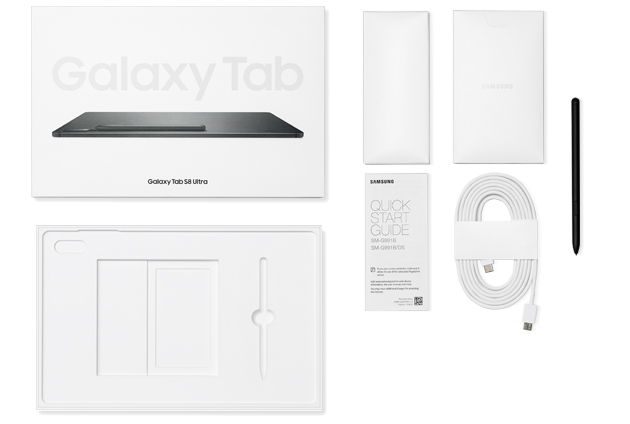 It is the package image of the Galaxy Tab S8.