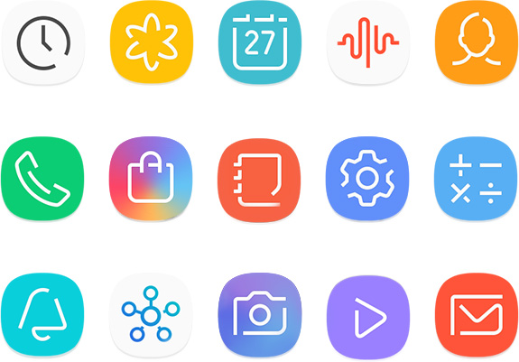 The design of new icons