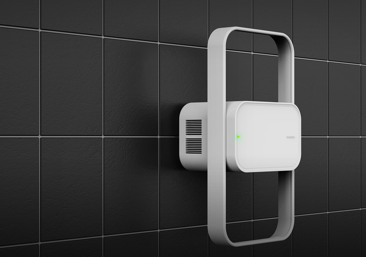 An image shows the design of UNIVERSAL HAND DRYER.