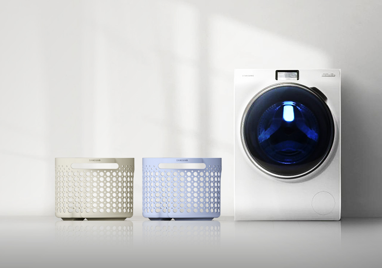 An image shows color variations of BASKET WASHER.