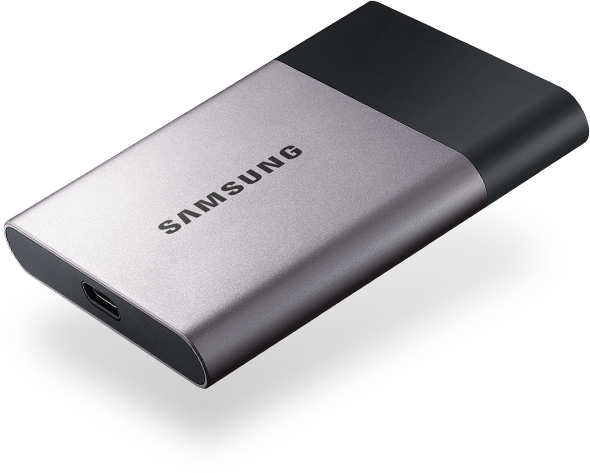 Image of Samsung SSD Memory T3 model.