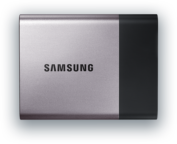 Image of Samsung SSD Memory T3 model.