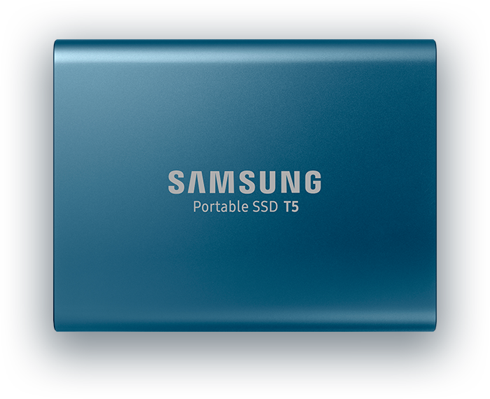 Image of Samsung SSD Memory T5 model.