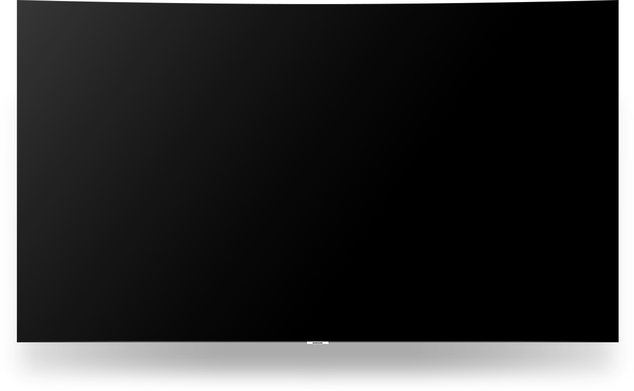 An image shows Samsung QLED TV model.