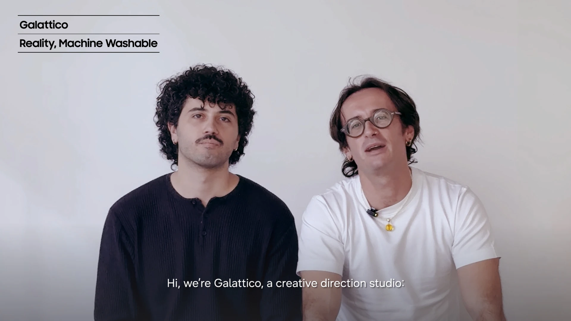 Thumbnail for an artist interview introducing Reality, Machine Washable by Galattico.