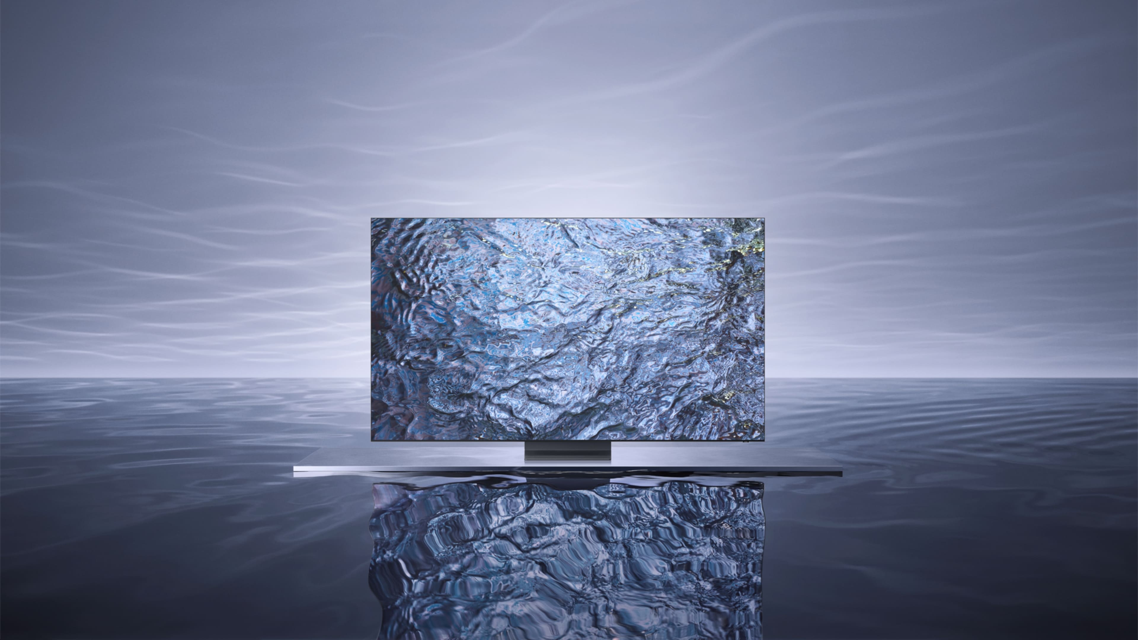 This is a key visual image for the Samsung TV on-screen identity story content.