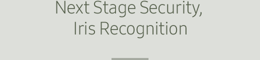 Next Stage Security, Iris Recognition