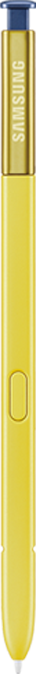 This is an image of yellow S Pen.