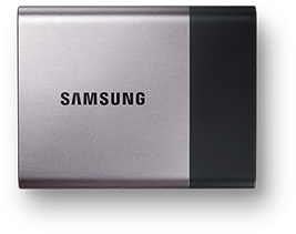 Image of Samsung SSD Memory T3 model.