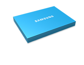 An image shows testing models of Samsung T series.