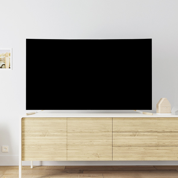 An image shows <Flamingo> work which was selected as the finalist in the competition contest of Samsung Electronics QLED TV stand.