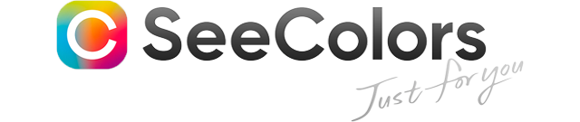 The logo of SeeColors application.