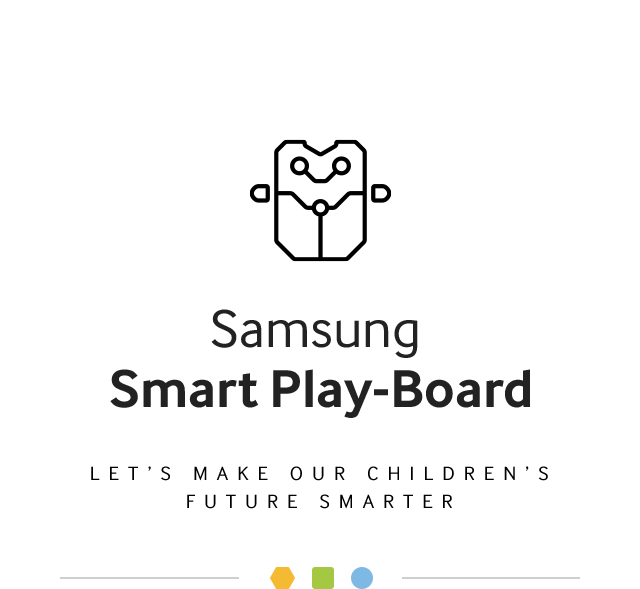 Samsung Smart Play-Board Let's Make Our Children's Future Smarter
