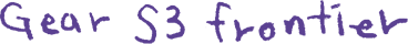 GEAR S3 FRONTIER