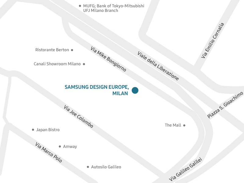 SAMSUNG DESIGN EUROPE, MILAN