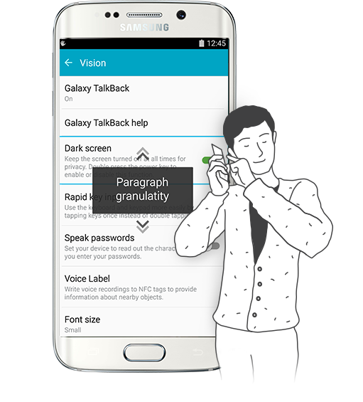 Mobile Accessibility Galaxy S6 & S6 edge