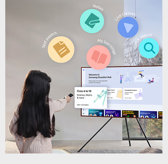 Big Screen Learning Experience