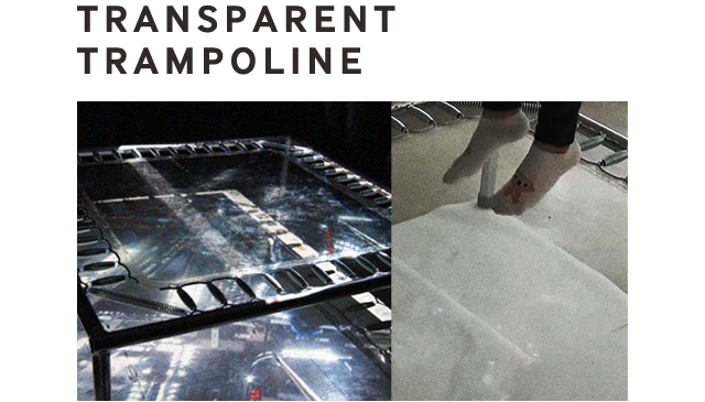 Transparent Trampoline