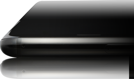  갤럭시 S8의 곡률 1