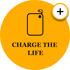 CHARGE THE LIFE